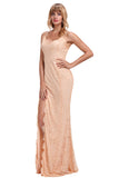 Nude Yum Lacy Lace Bridal Wedding Party Gown